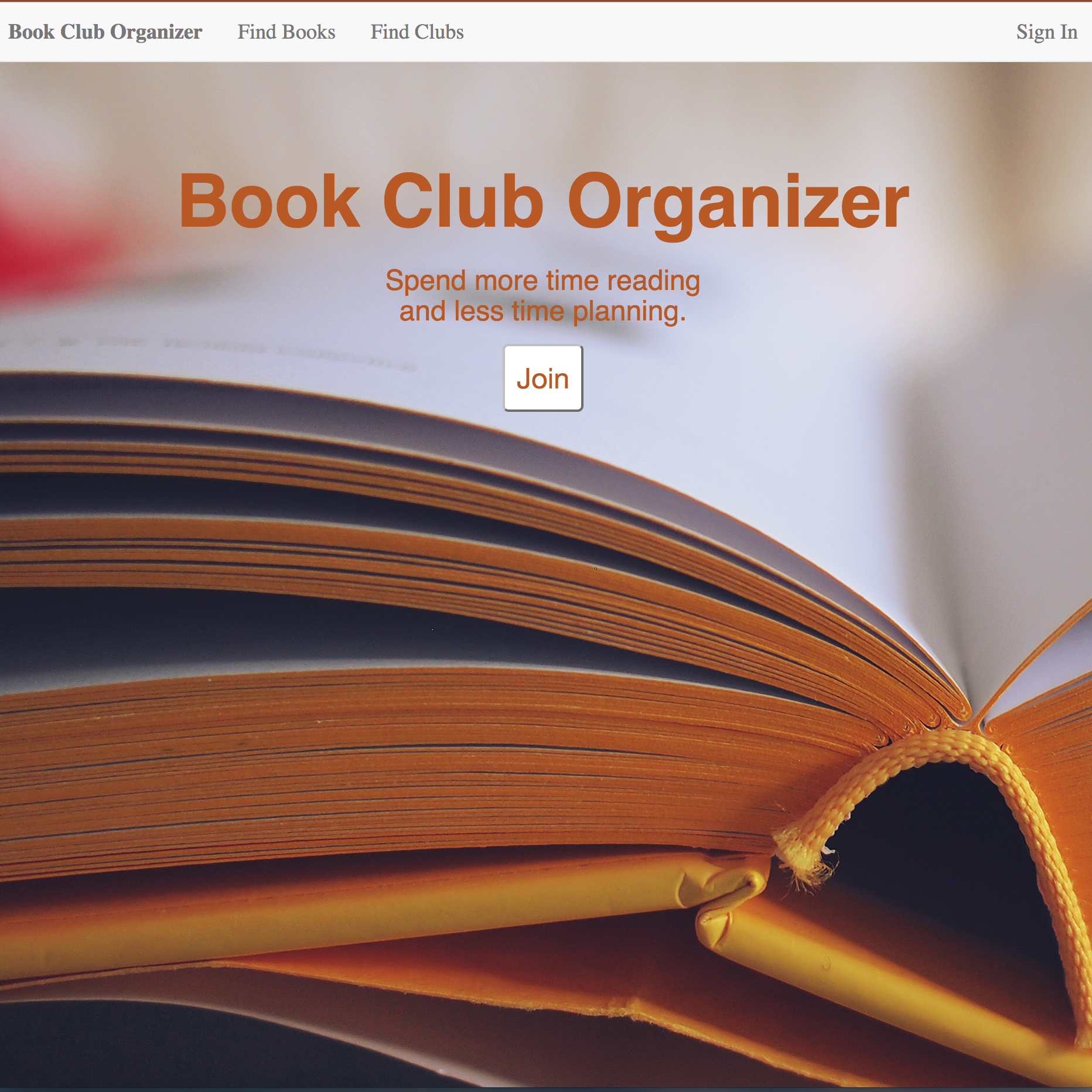 Book Club Project Image